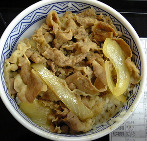 簡単牛丼